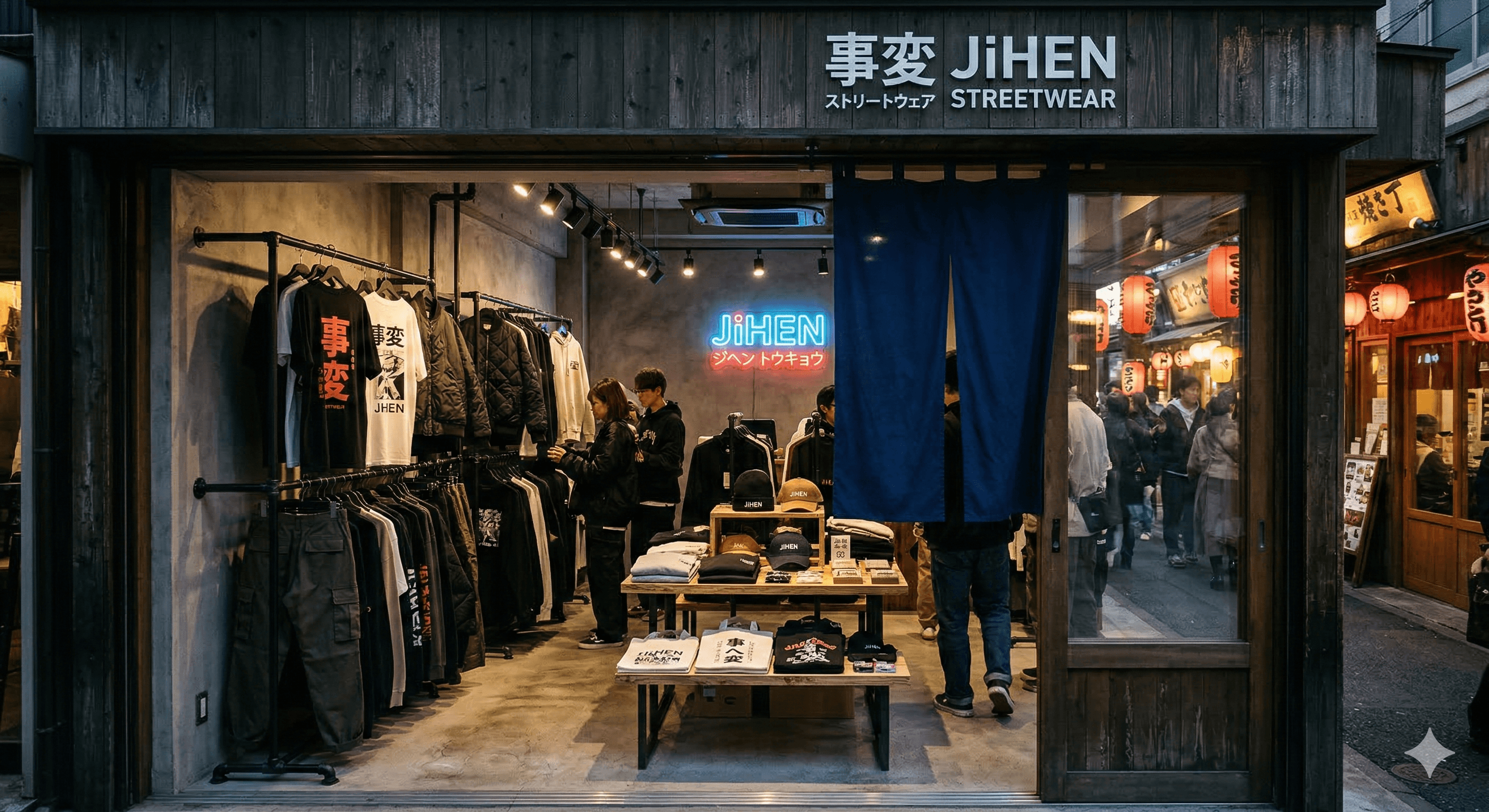 JiHen ストリートウェア